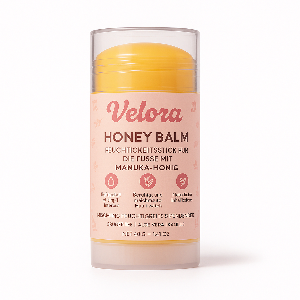 🍯 HoneyBalm™ – Feuchtigkeitsbalsam mit Honig für die Füße