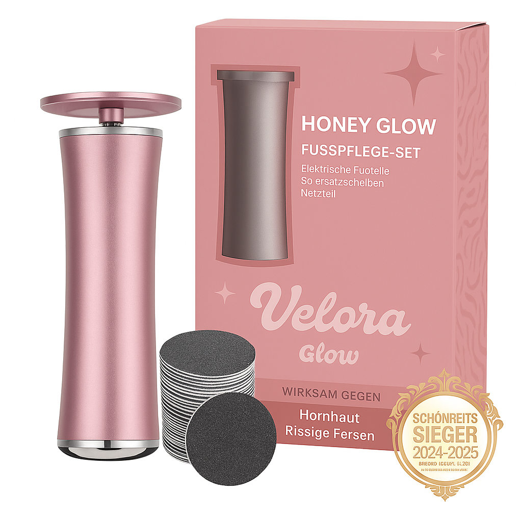 ✨ HoneyGlow – Fußpflege-Set