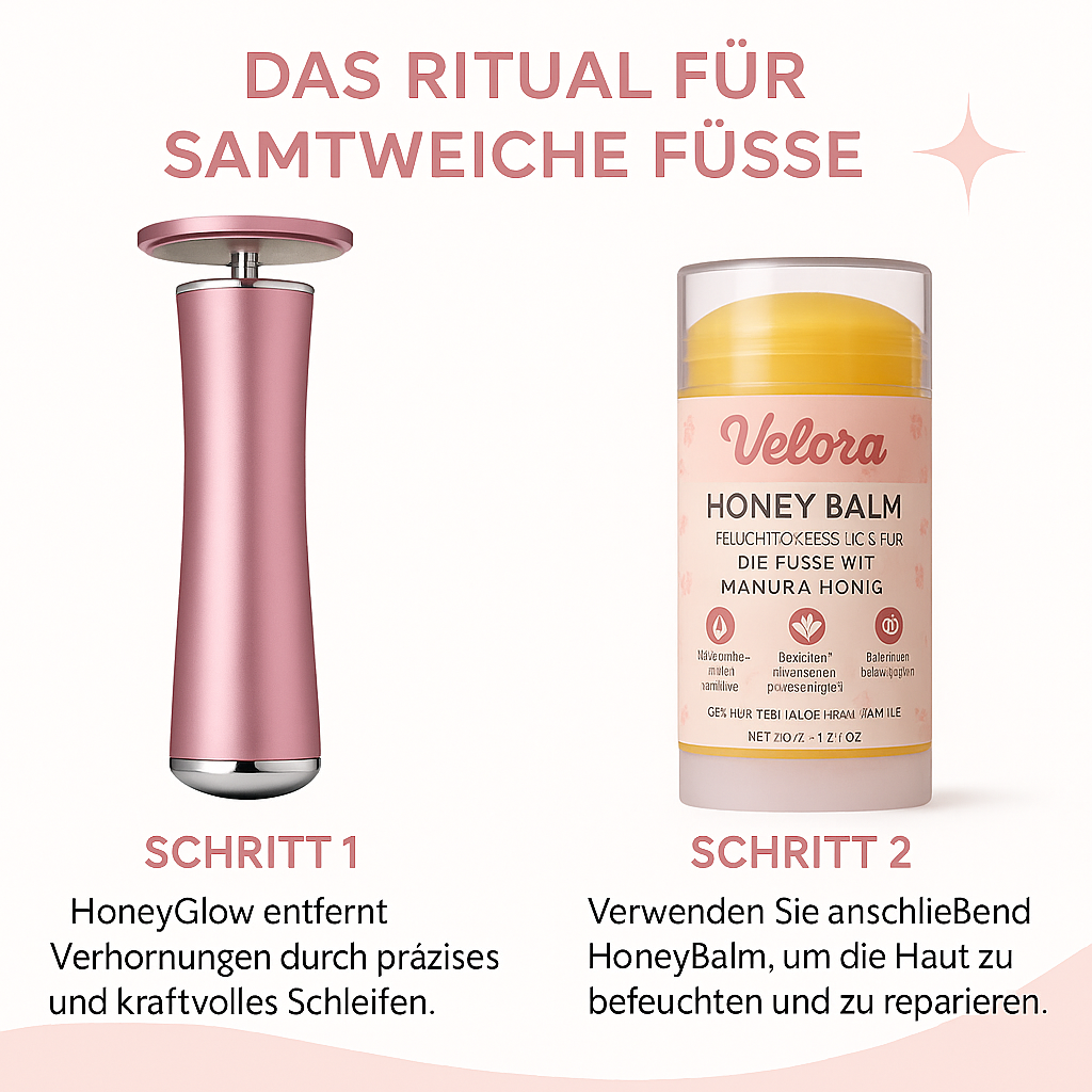 🍯 HoneyBalm™ – Feuchtigkeitsbalsam mit Honig für die Füße