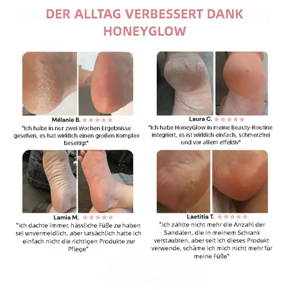 ✨ HoneyGlow – Fußpflege-Set